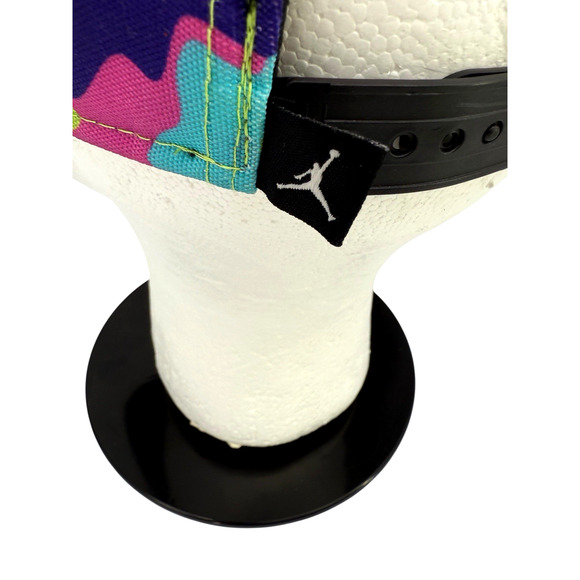 Air Jordan True Hat Men Black Camo Embroidered Logo Jumpman Snap Back Cap NWOT - Picture 7 of 11